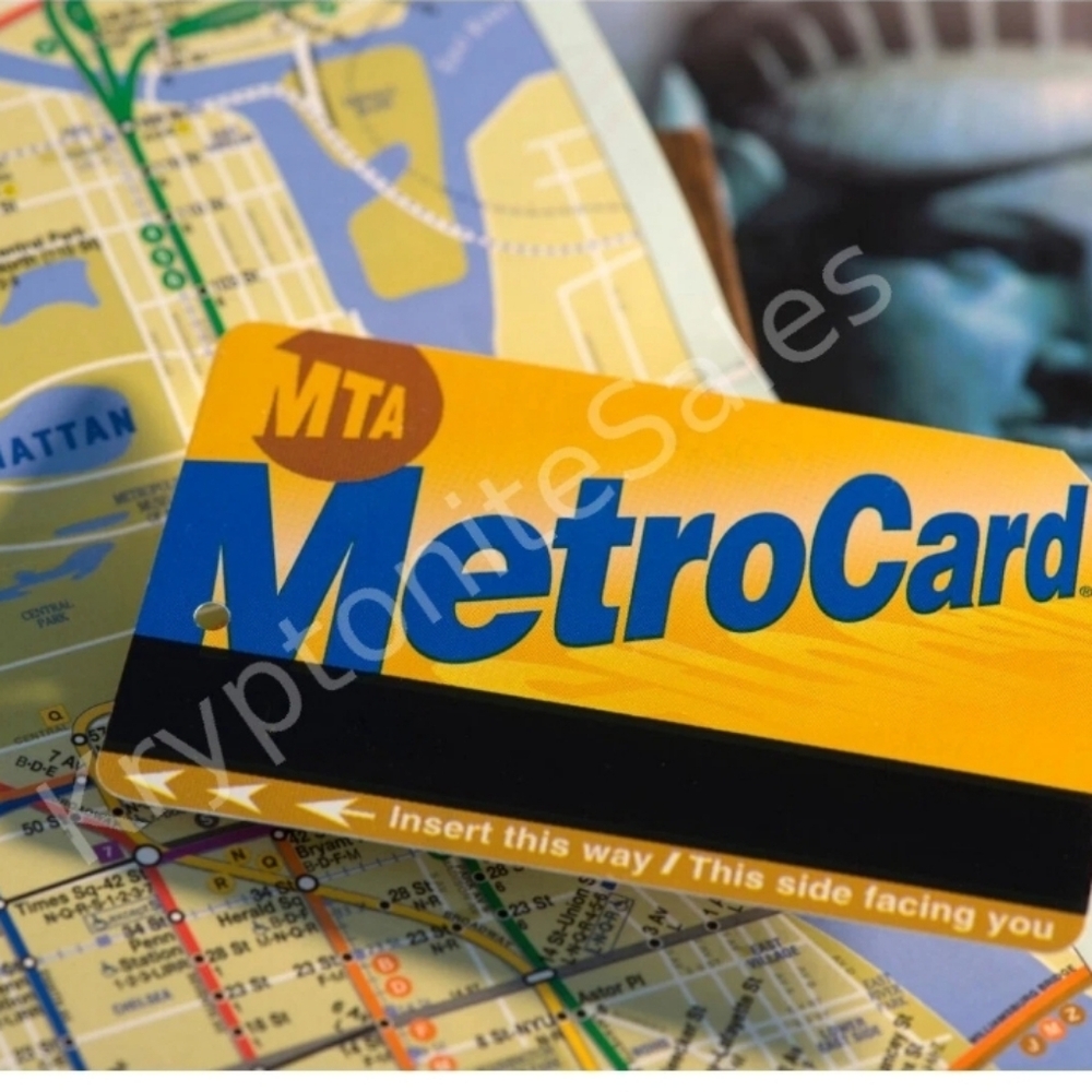 ORIGINAL NYC MTA Metrocard Subway Map Set New York Subway Historic memorabila